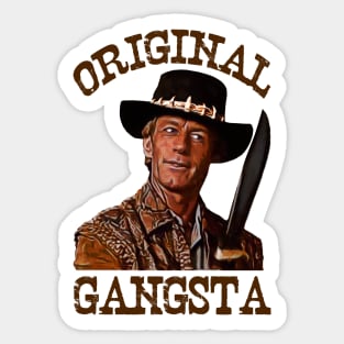 Oz Icons - Hoges - ORIGINAL GANGSTA Sticker